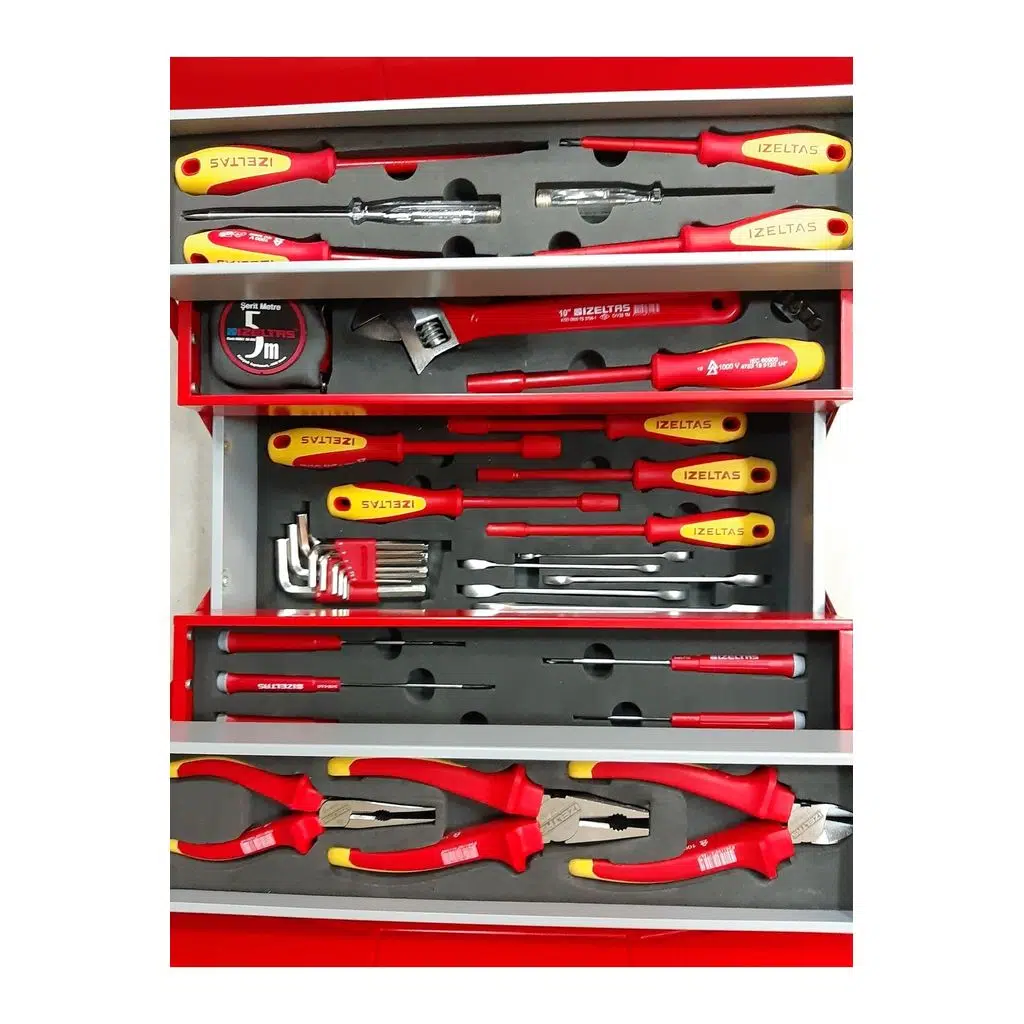 190X420X200 5 GÖZLÜ ELEKTRİKÇİ ÇANTA İZELTAŞ