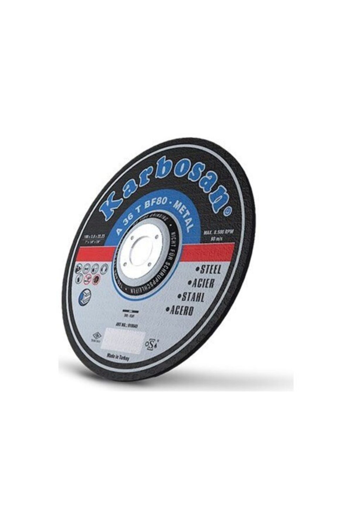 230X3.0 METAL KESME TAŞI KARBOSAN 10 LU
