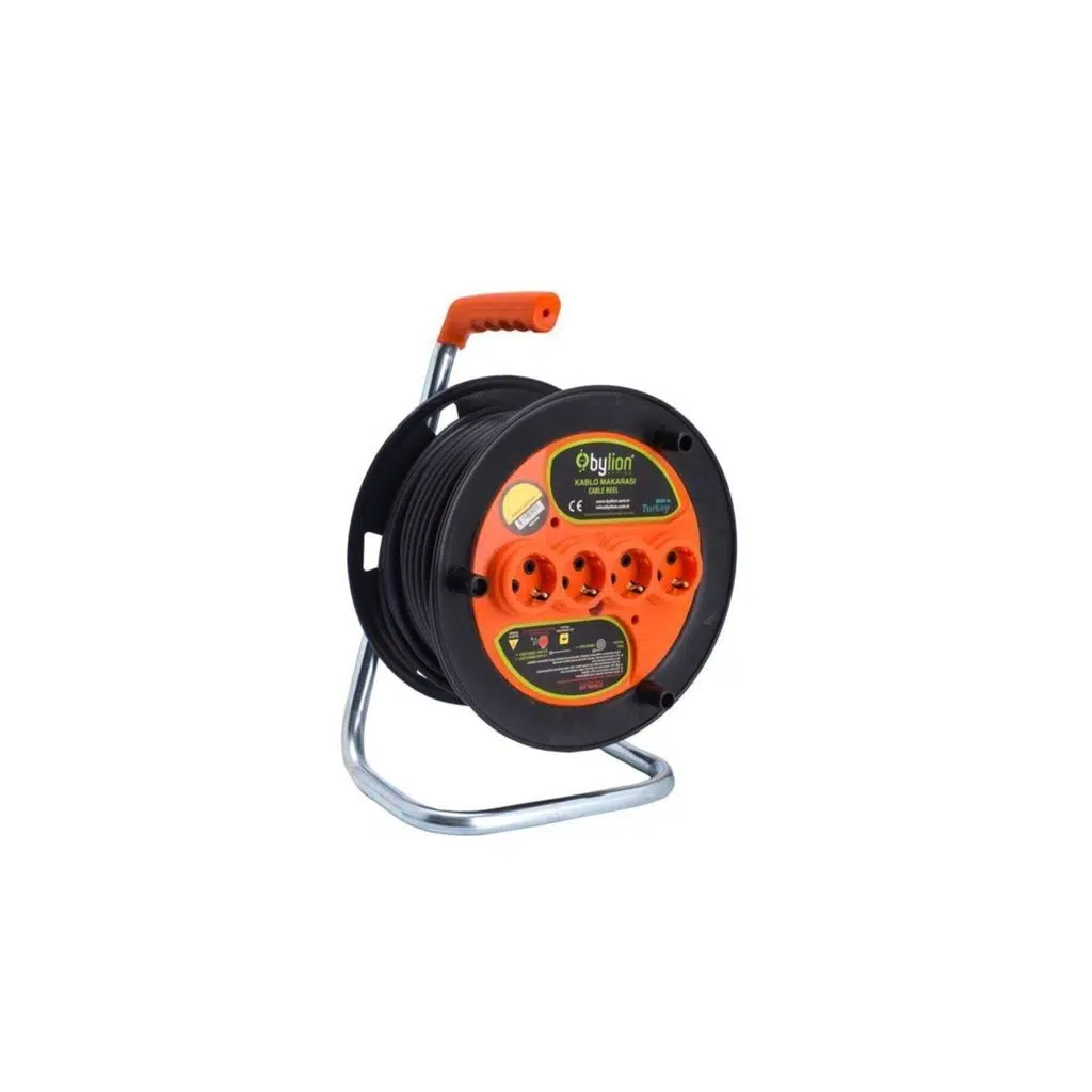 3X2,5 20 MT KABLOLU PLASTİK MAKARA