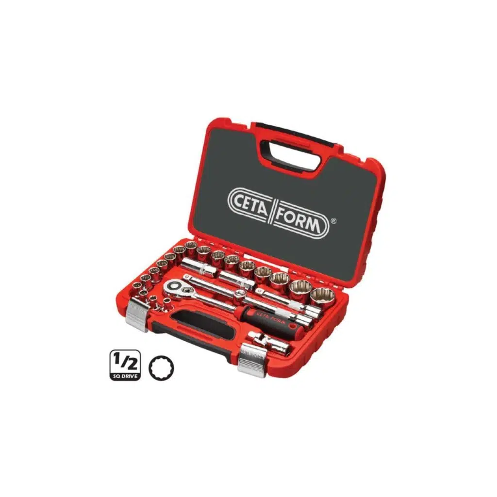 CETA LOKMA SETİ 25 PARÇA 1/2 12 KÖŞE PLS.ÇNT