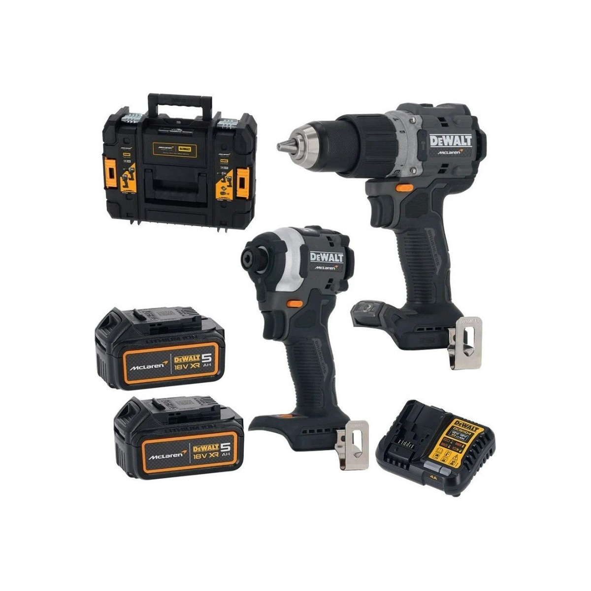 DEWALT DCK200MP2T-QW 2 Lİ ŞARJLI MATKAP+SOMUN SÖKME SET