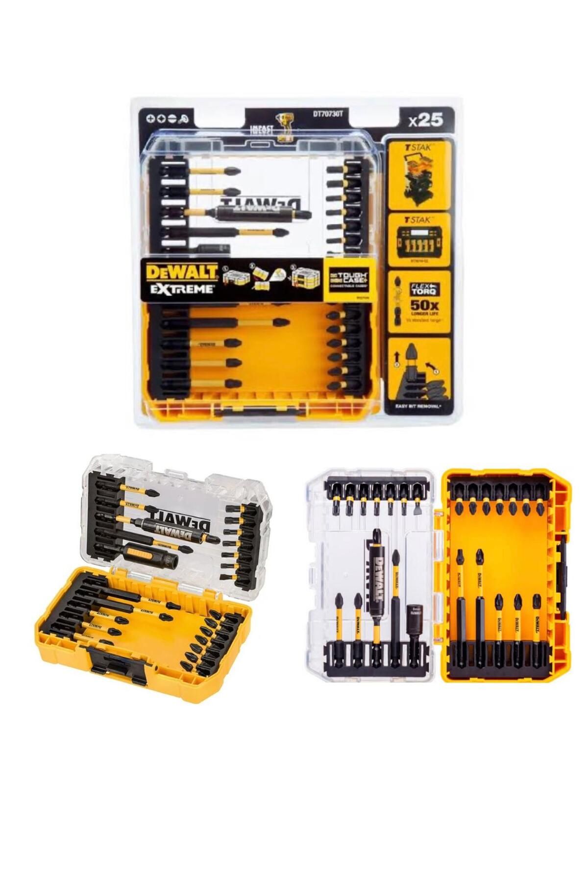 DT70730T 25 PARÇA BİST UÇ SETİ