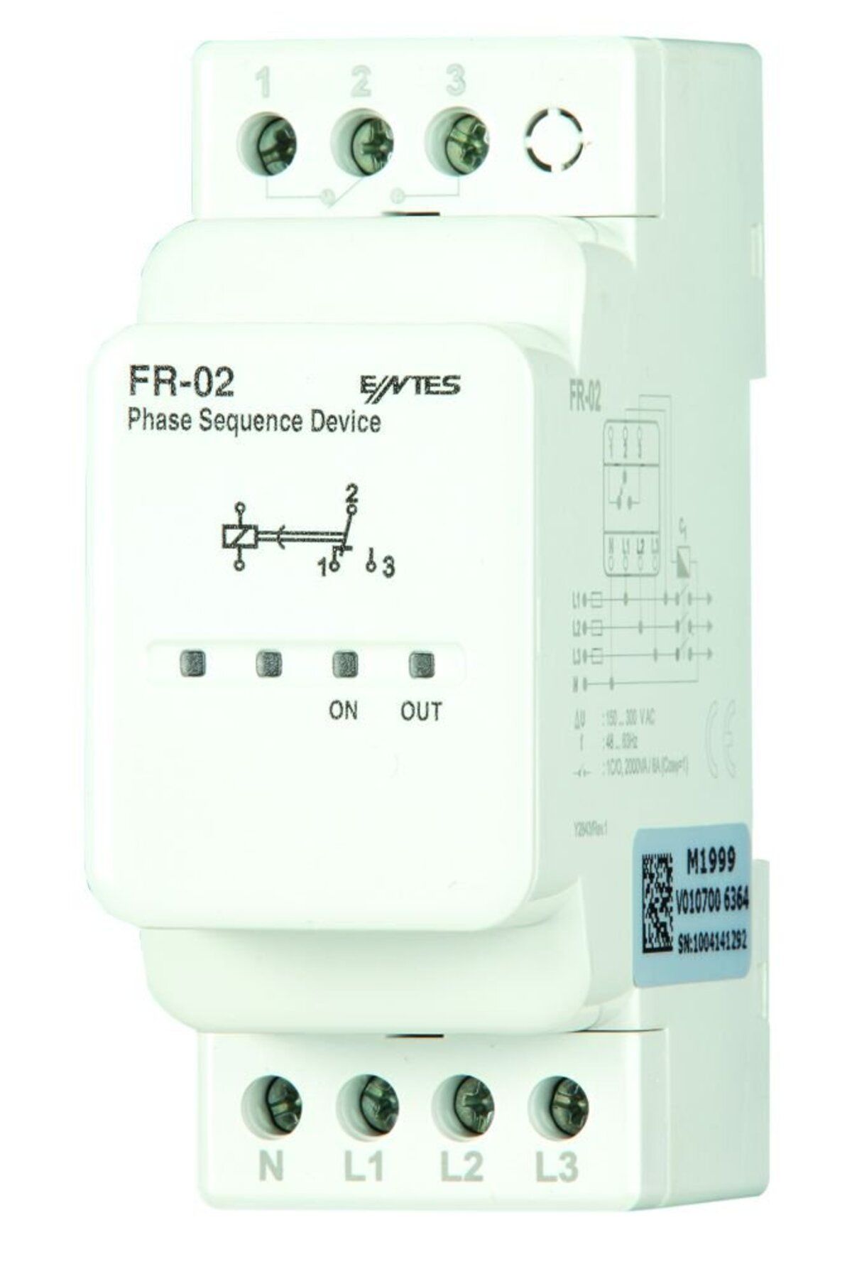 ENTES FR-02 FAZ KOR.RÖLESİ