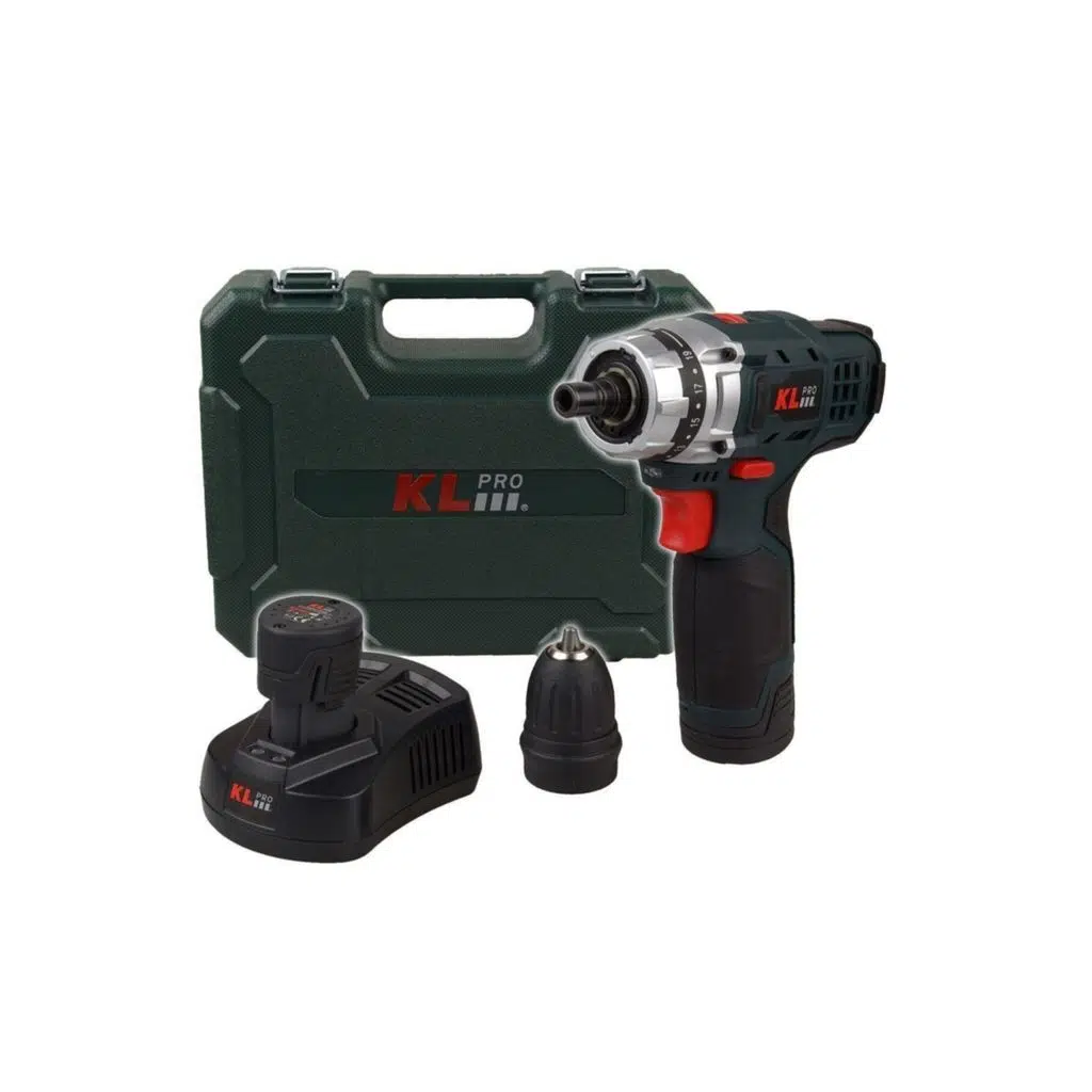 KL KLNM1020 ŞARJLI DARBESİZ MATKAP 10,8V 2,0AH ÇİFT AKÜ
