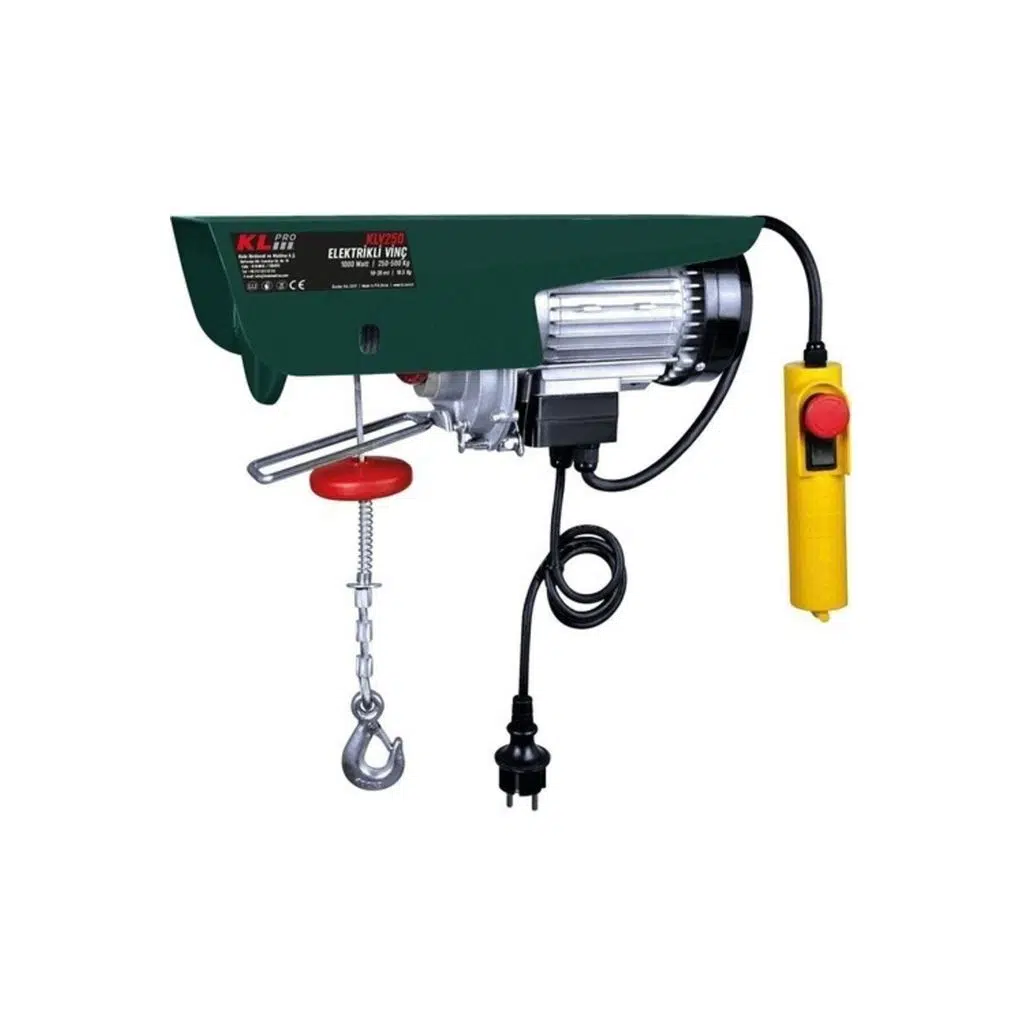 KLV250-250 - 500 KG ELEKTRİKLİ VİNÇ